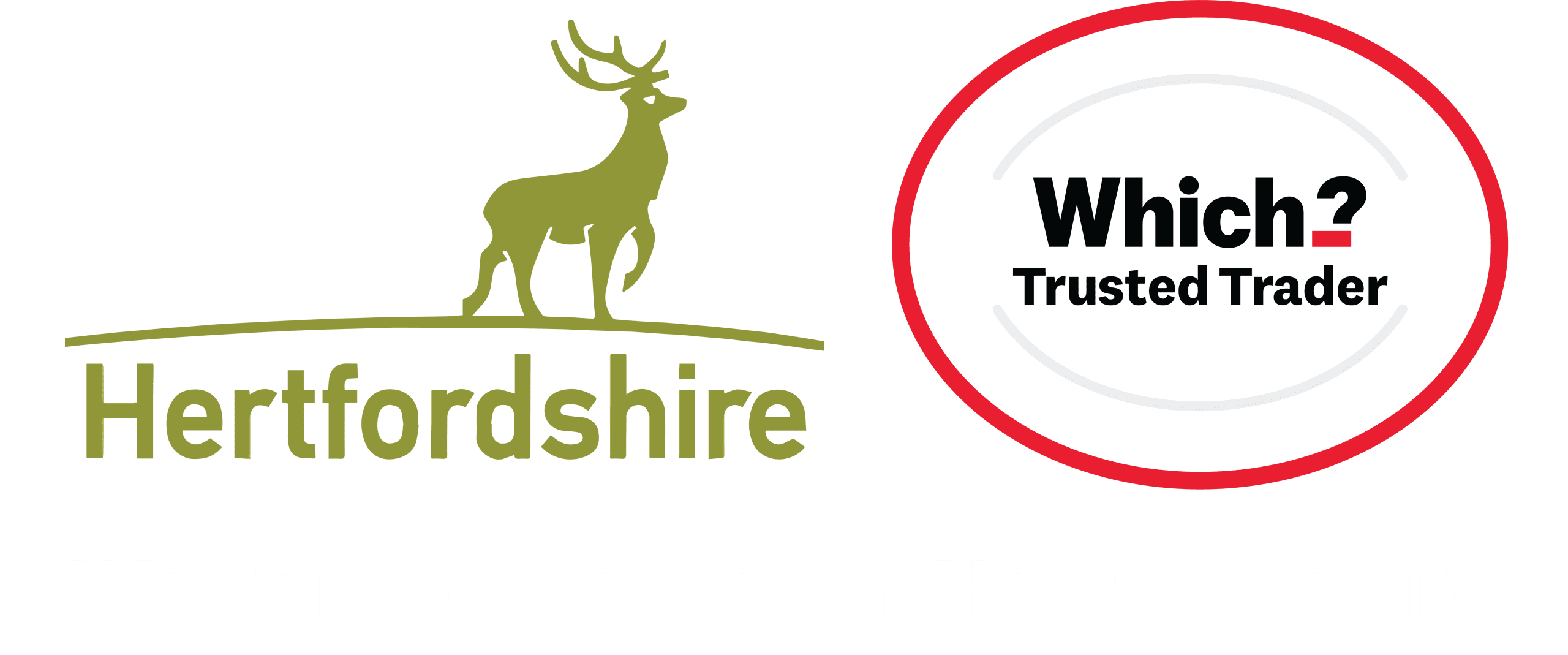 WTT Hertfordshire dual logo-header version Hertfordshire Trading Standards Approved Logo